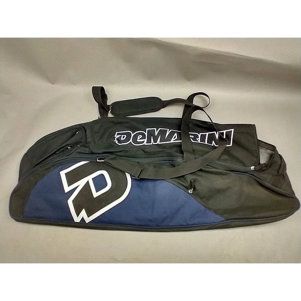 DeMarini Travel Bat Baseball Softball Bag Hangable Black Blue 36 X 10‎
